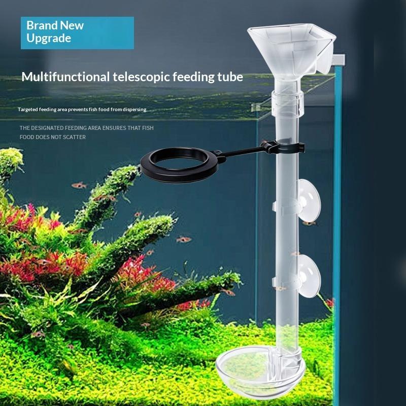 Planted Aquarium Youtube - Telescopic Fish Tank Feeding Tube Adjustable