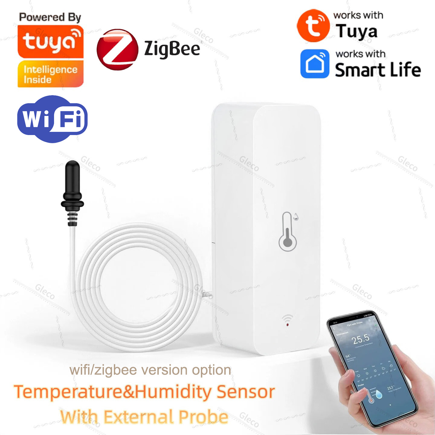 Planted Aquarium Parameters - Tuya Wifi Zigbee Temperature and Humidity