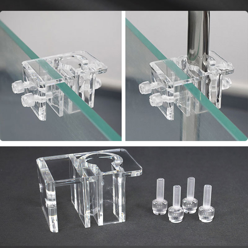 Planted Aquarium Youtube - Fish Tank Acrylic Water Pipe Clamps