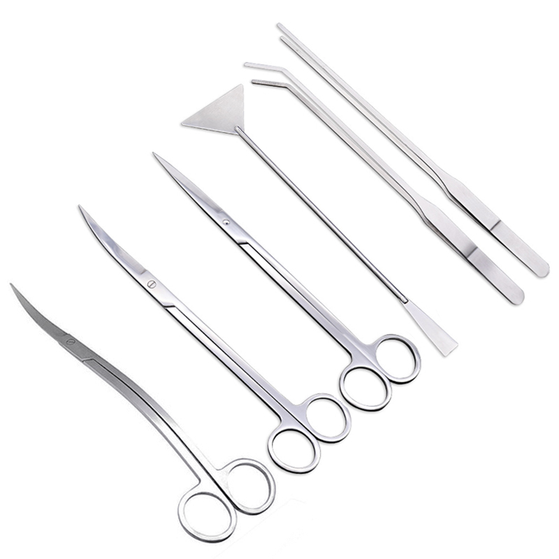Aquarium Plant Utensils - Aquarium Scissors Tweezers Tool Fish Tank