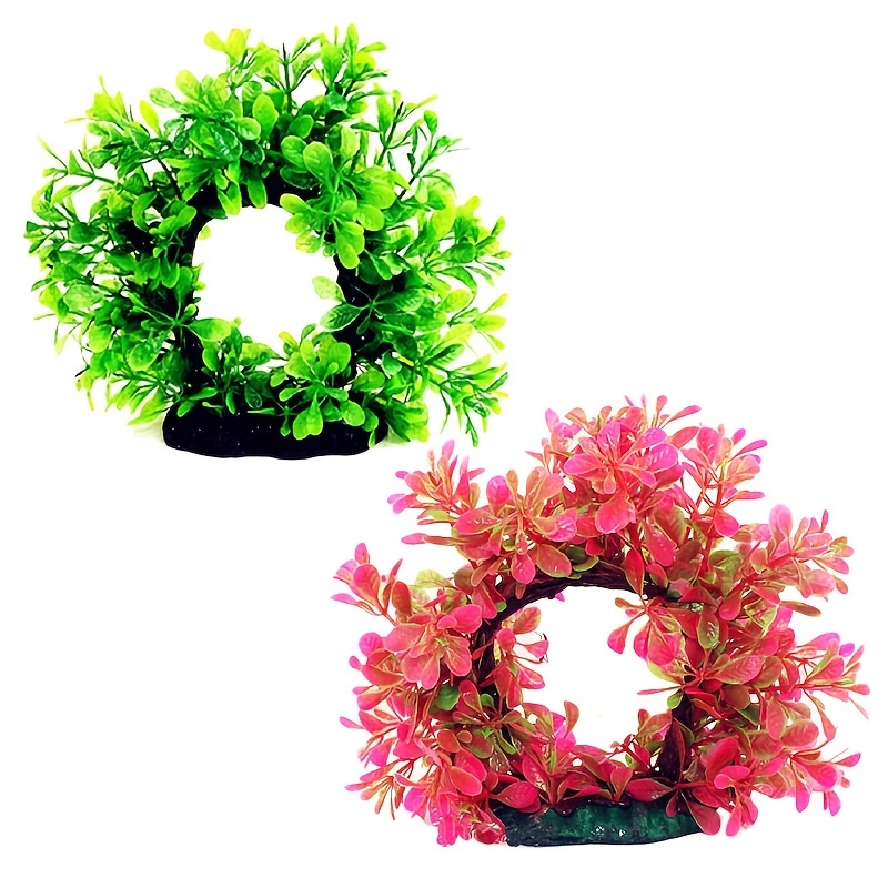 Aquarium Plant Diseases - Underwater Wreath Artificial Underwater Plastic Aquarium