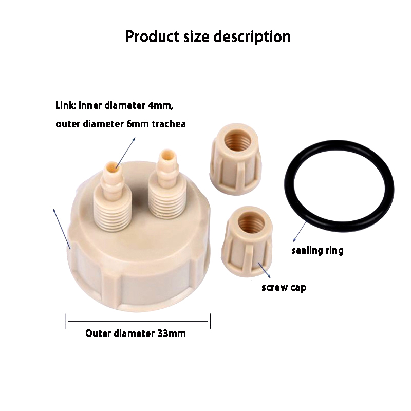 2 Pack Aquarium DIY CO2 Genera - Planted Aquarium Co2 System recension och pris