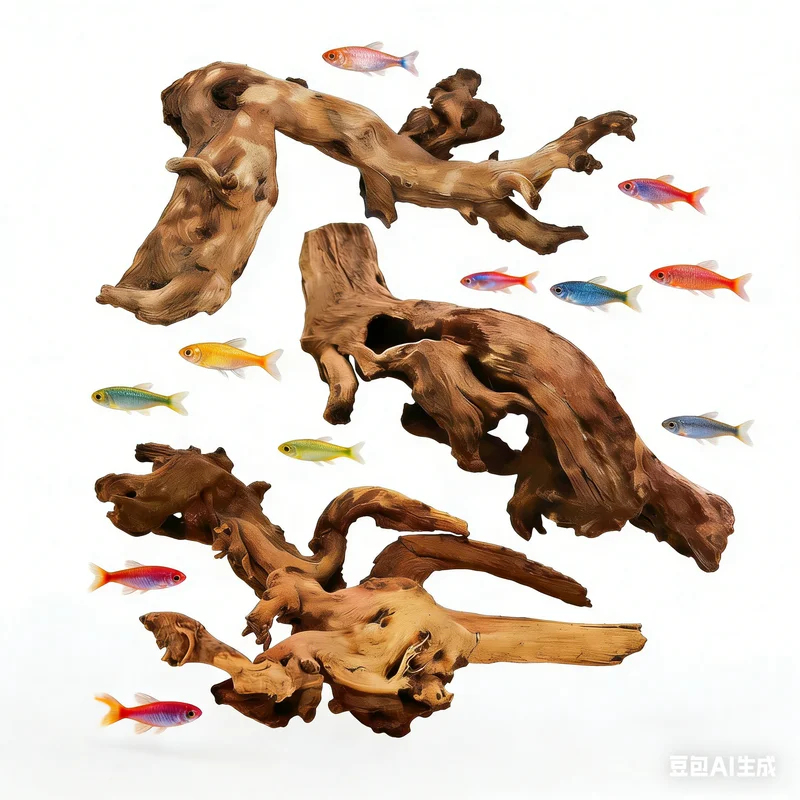 Natural Driftwood for Aquarium - Planted Aquarium Media recension och pris