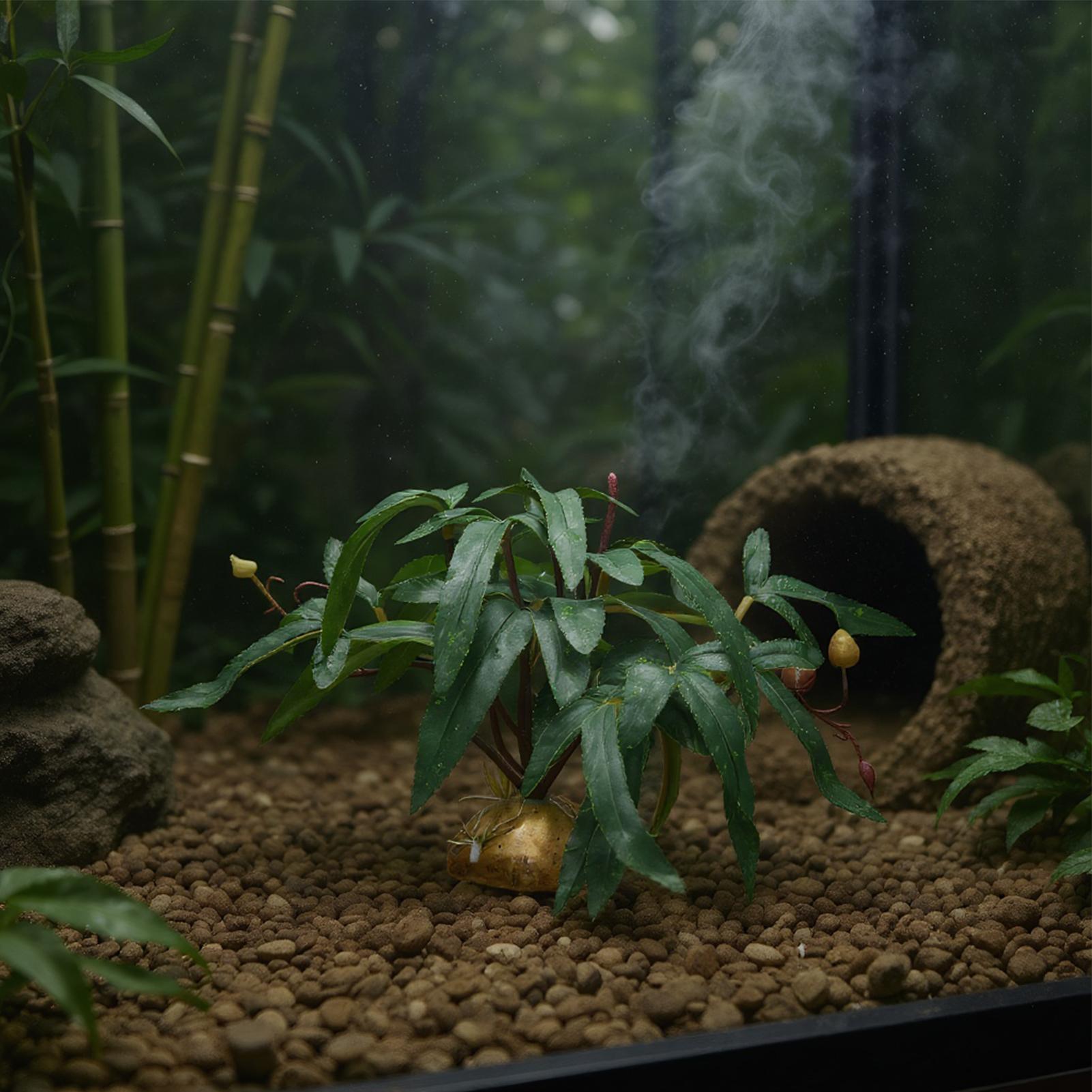 Fake Reptile Plants Snake Tank - Aquarium Planted Tank recension och pris