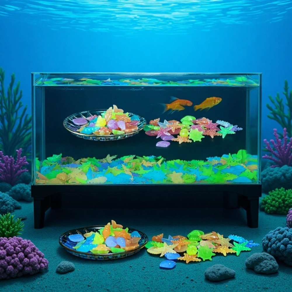 Glowing Luminous Ocean Stones  - Planted Aquarium Parameters recension och pris
