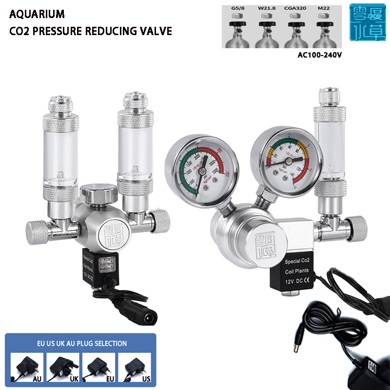 Aquarium CO2 regulator solenoi - Planted Aquarium Co2 System recension och pris