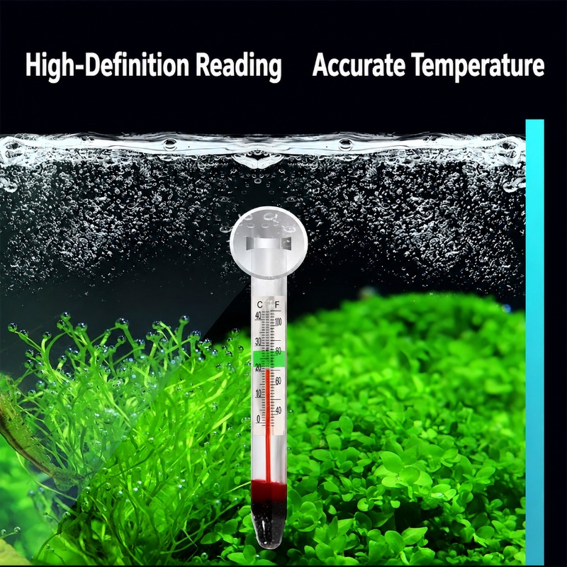 Aquarium Glass Thermometer wit - Planted Aquarium Water Temperature recension och pris