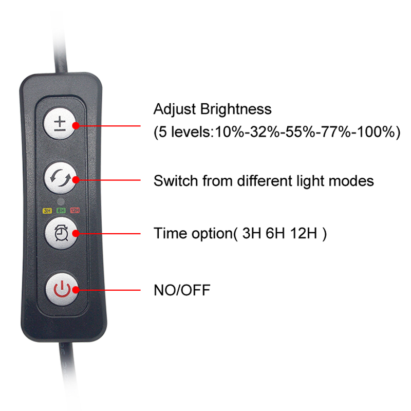 Aquarium LED Light for 16-64CM - Aquarium Plant Diseases recension och pris