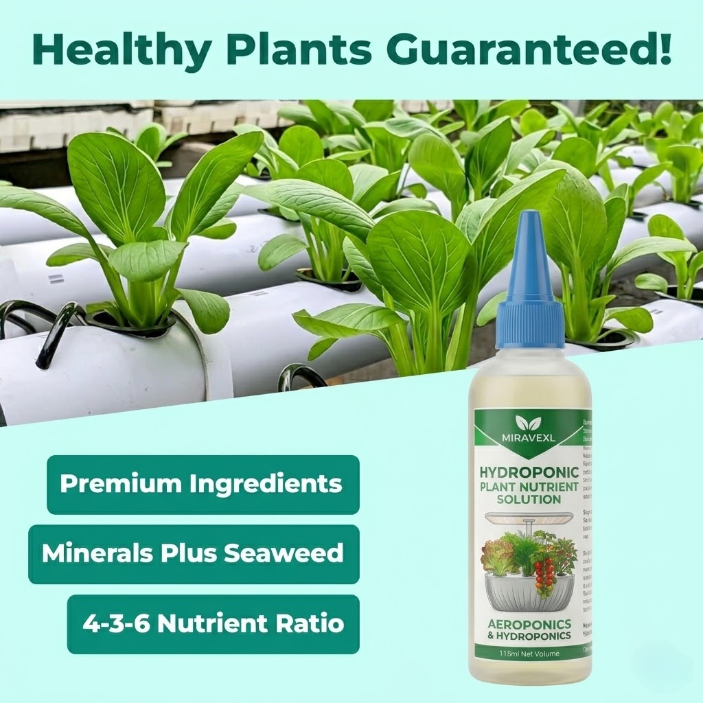 MIRAVEXL All-Purpose Hydroponi - Liquid Fertilizer All In recension och pris