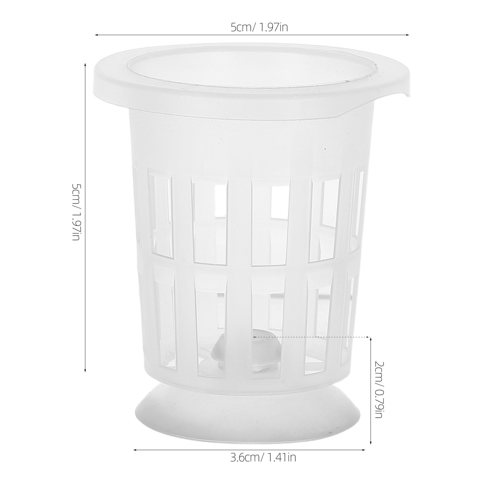 1Set Hydroponic Net Pot with S - Aquarium Planted Tank recension och pris
