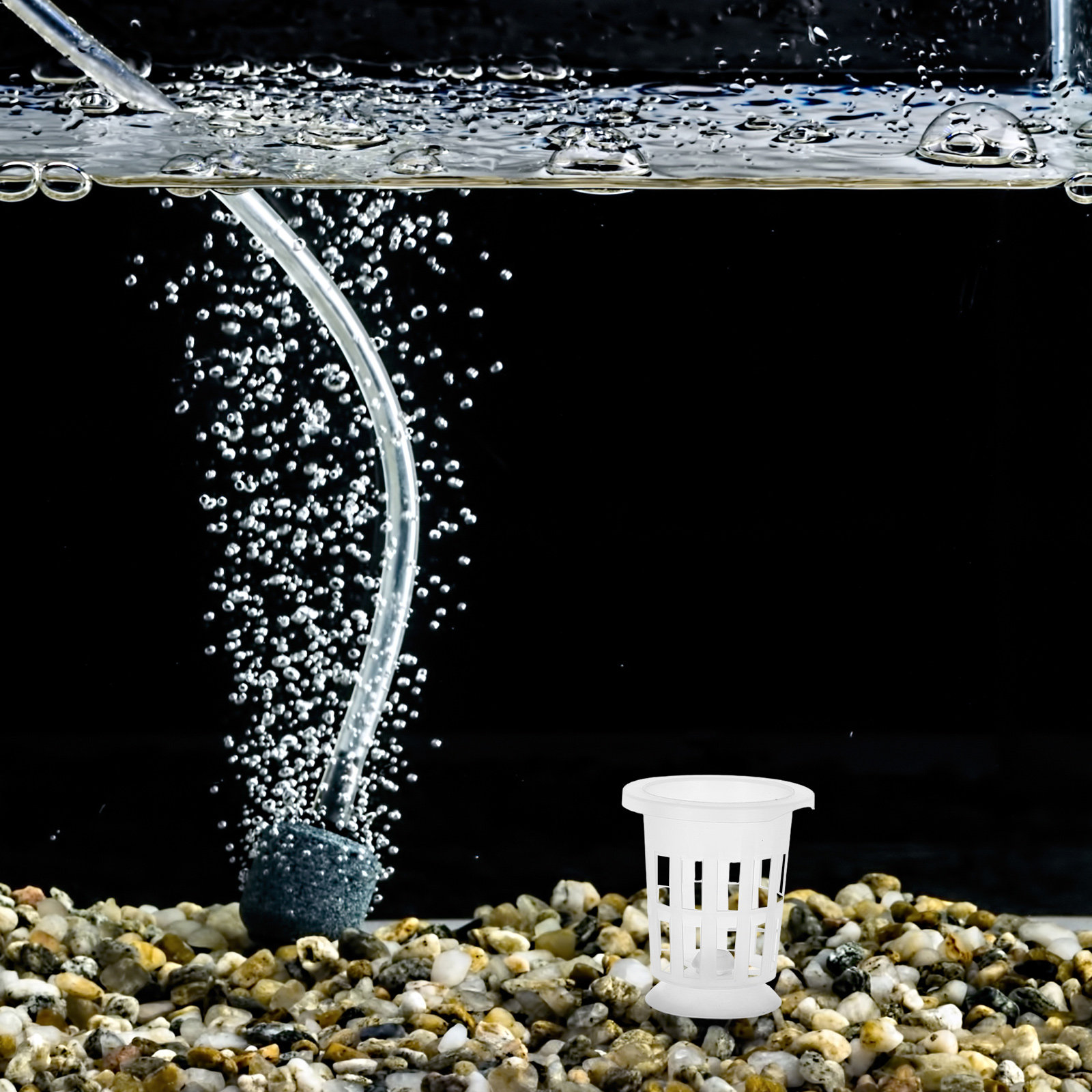 1Set Hydroponic Net Pot with S - Aquarium Planted Tank recension och pris