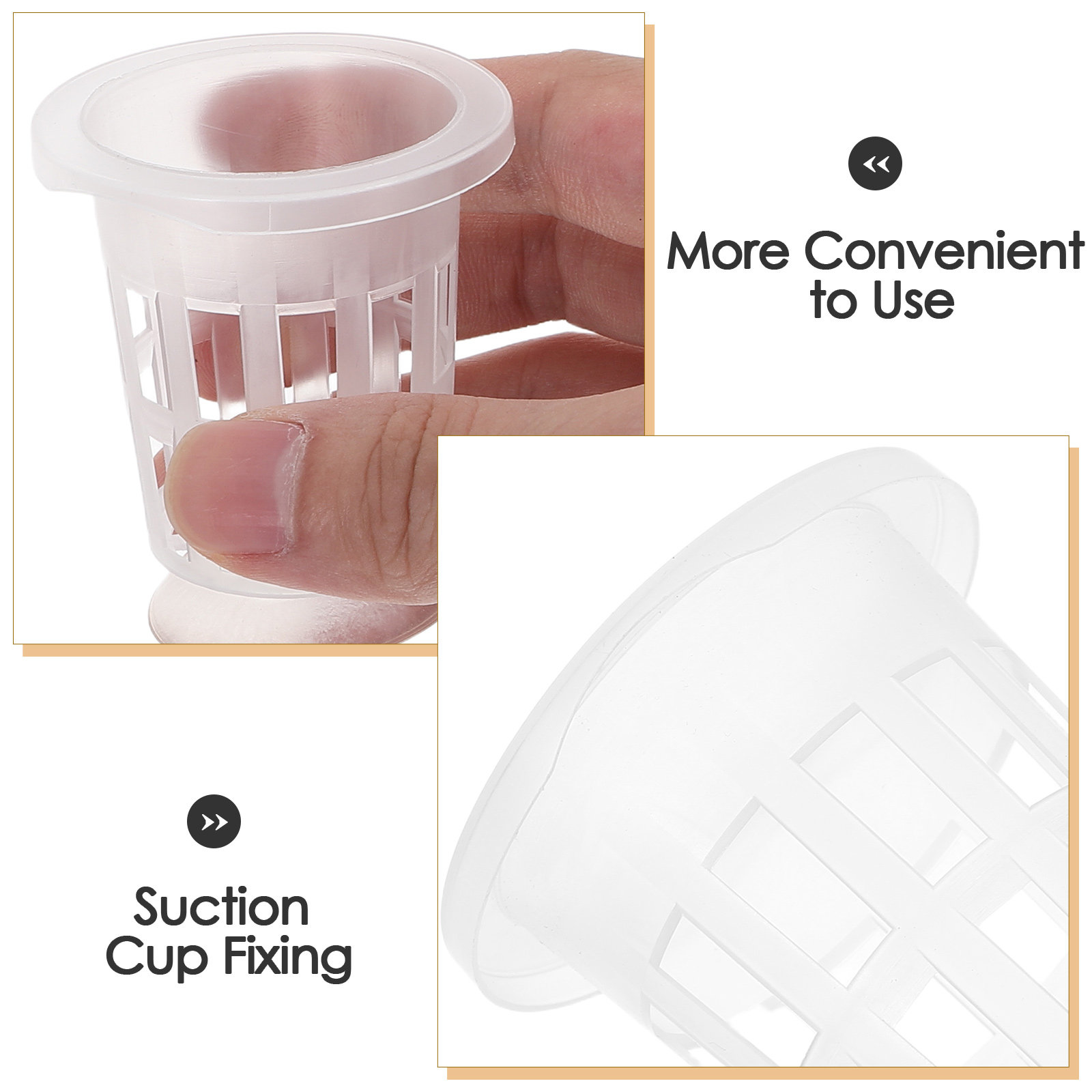 1Set Hydroponic Net Pot with S - Aquarium Planted Tank recension och pris