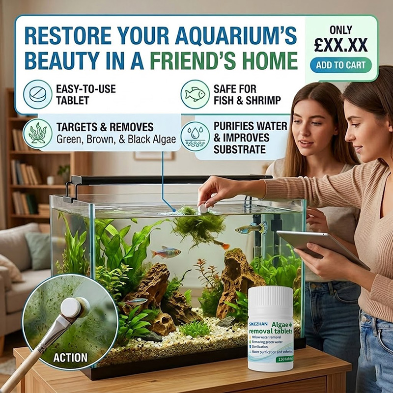 Fast Algae Remover Tablets Fis - Planted Aquarium Algae Remover recension och pris