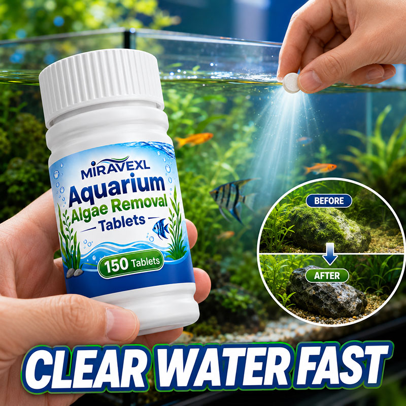 MIRAVEXL 150 Aquarium Algae Re - Planted Aquarium Algae Remover recension och pris