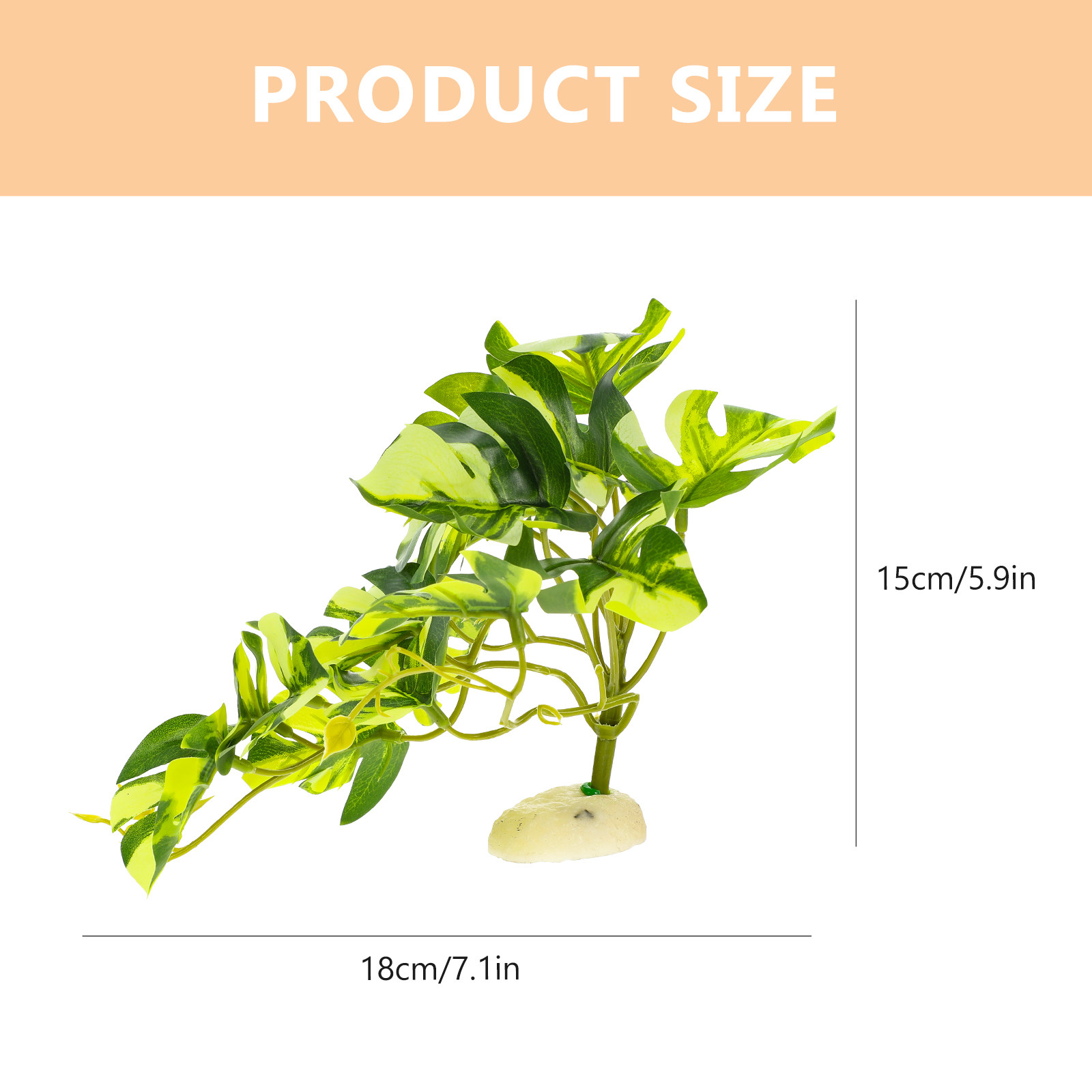 Lifelike Resin Reptile Terrari - Aquarium Planted Tank recension och pris