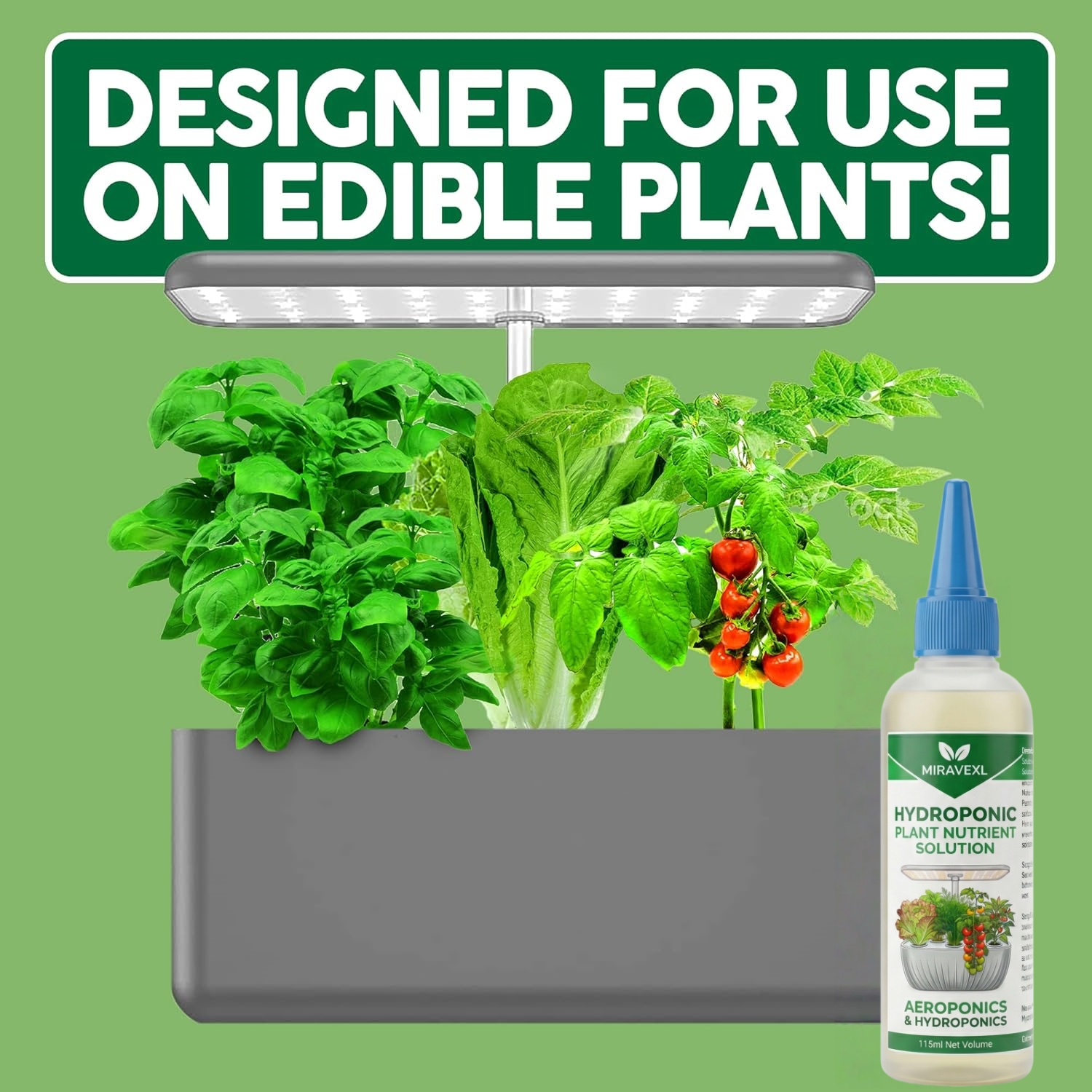 MIRAVEXL Hydroponic Liquid Fer - Liquid Fertilizer All In recension och pris