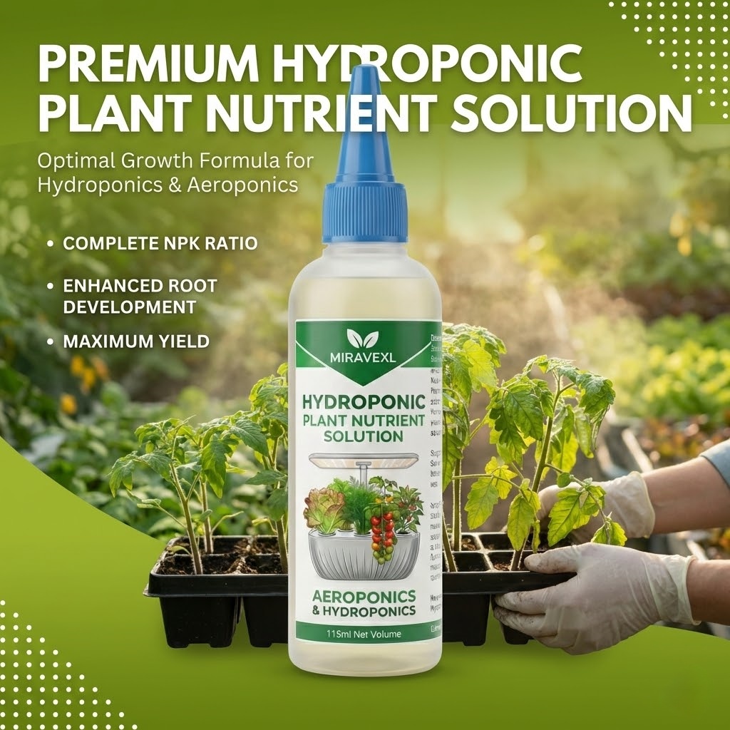 MIRAVEXL 115ml Hydroponic Liqu - Liquid Fertilizer All In recension och pris