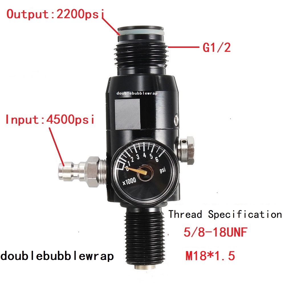 Regulator Valve 5/8-18UNF or M - Planted Aquarium Parameters recension och pris
