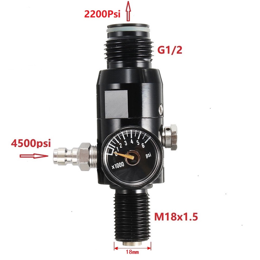 Regulator Valve 5/8-18UNF or M - Planted Aquarium Parameters recension och pris