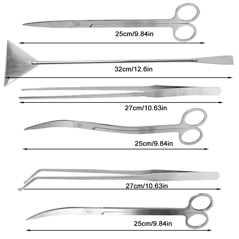 Aquarium Scissors Tweezers Too - Aquarium Plant Utensils recension och pris