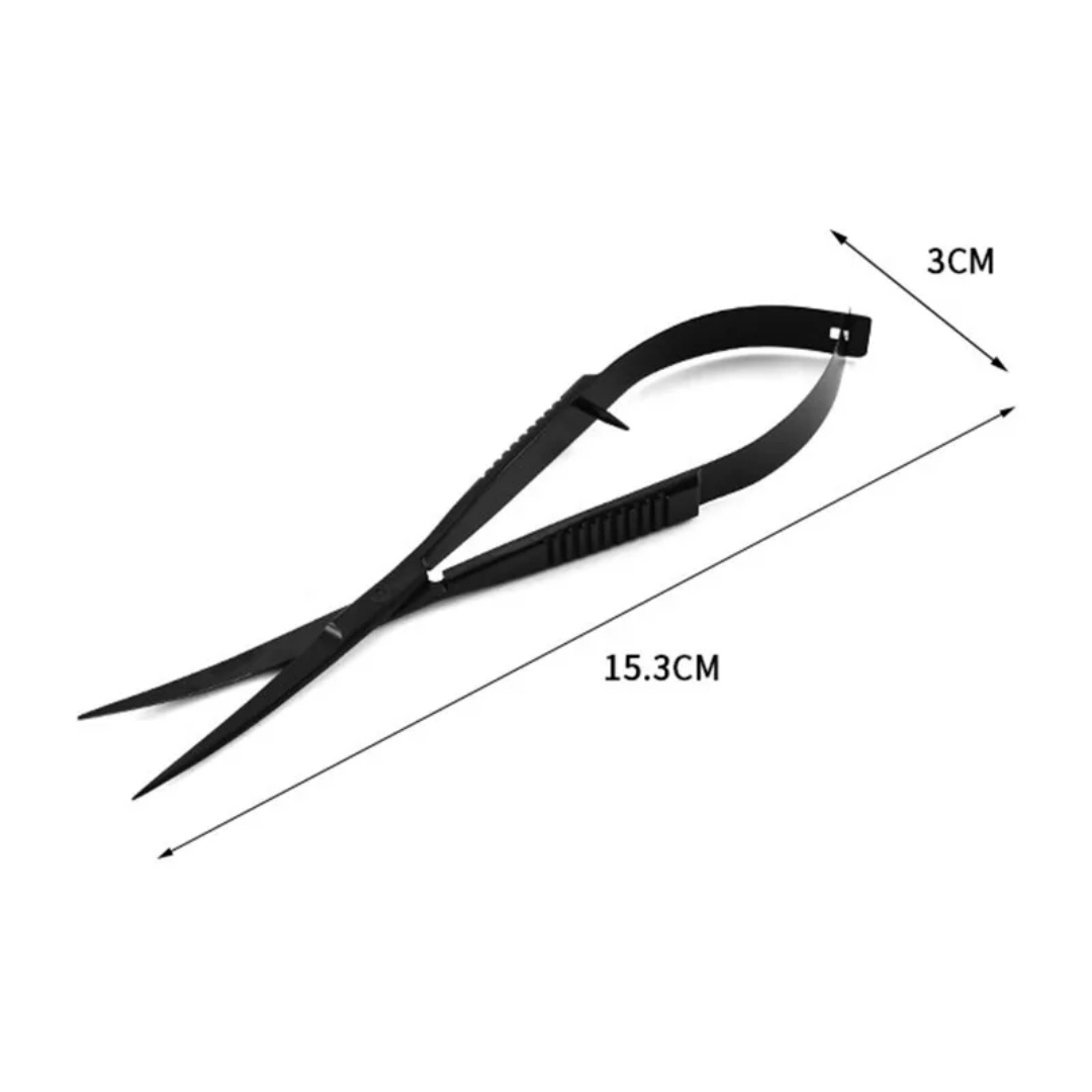 Curved Straight Spring Scissor - Aquarium Plant Utensils recension och pris