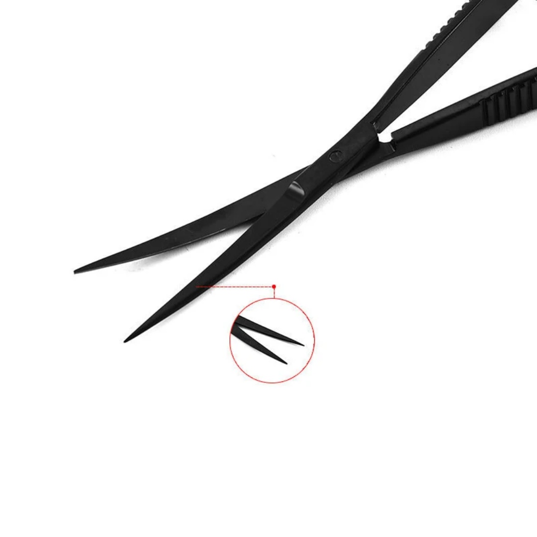 Curved Straight Spring Scissor - Aquarium Plant Utensils recension och pris