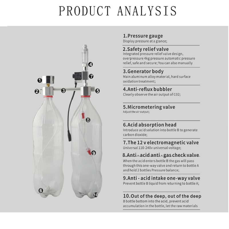 Aquarium CO2 Regulator System  - Planted Aquarium Co2 System recension och pris
