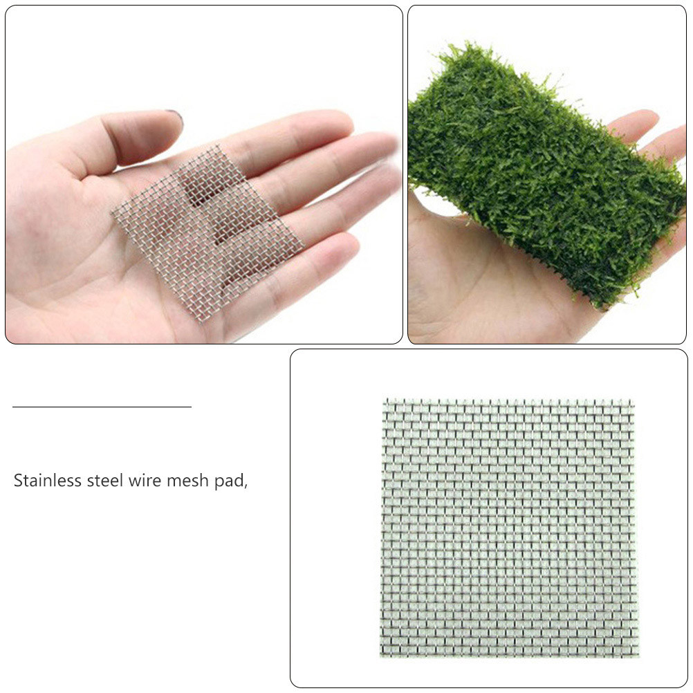15Pcs Stainless Steel Mesh Pad - Aquarium Planted Tank recension och pris